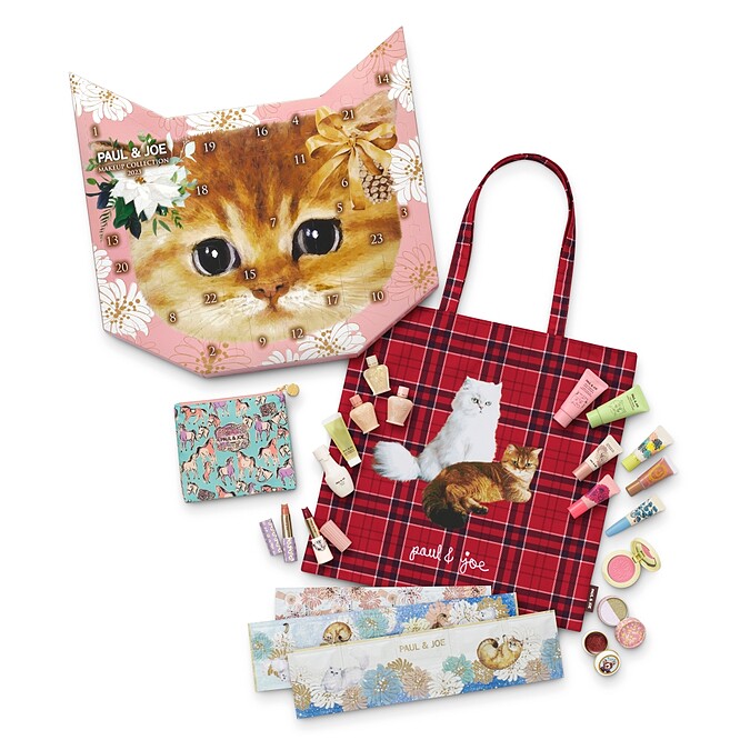 PAUL & JOE 2023英倫學院貓倒數月曆，NT4,050