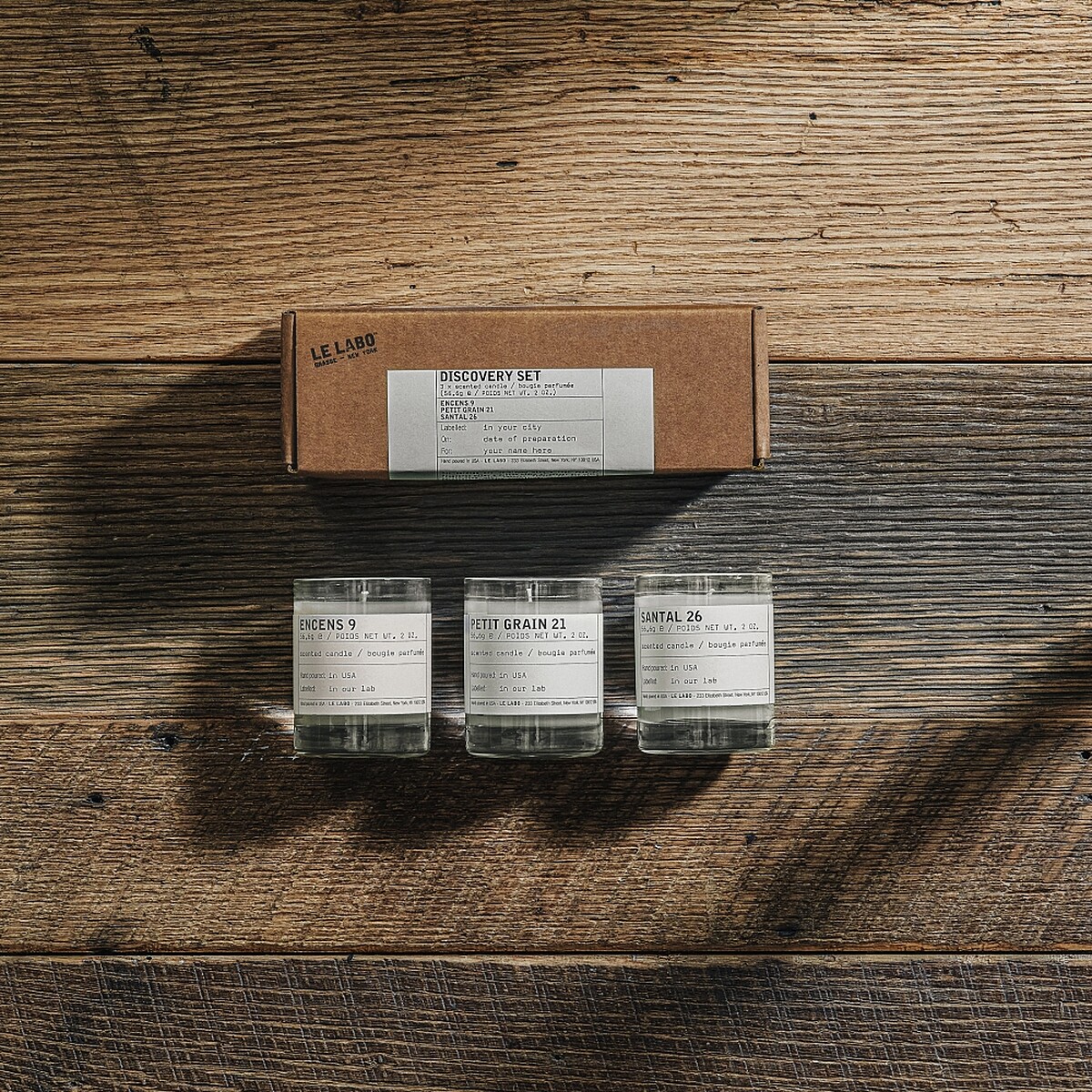 Le Labo限量探險收藏香氛蠟燭禮盒,NT3,000