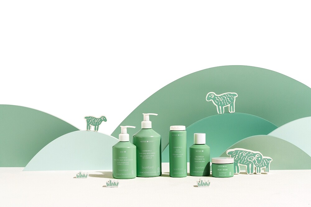 bamford母嬰系列情境圖。