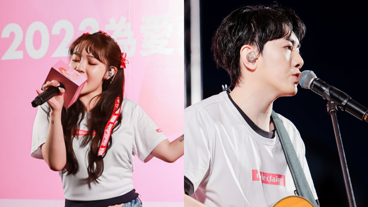 2023《裙襬澎澎 RUN》晚上場演唱會嘉賓Kimberley陳芳語、李友廷。