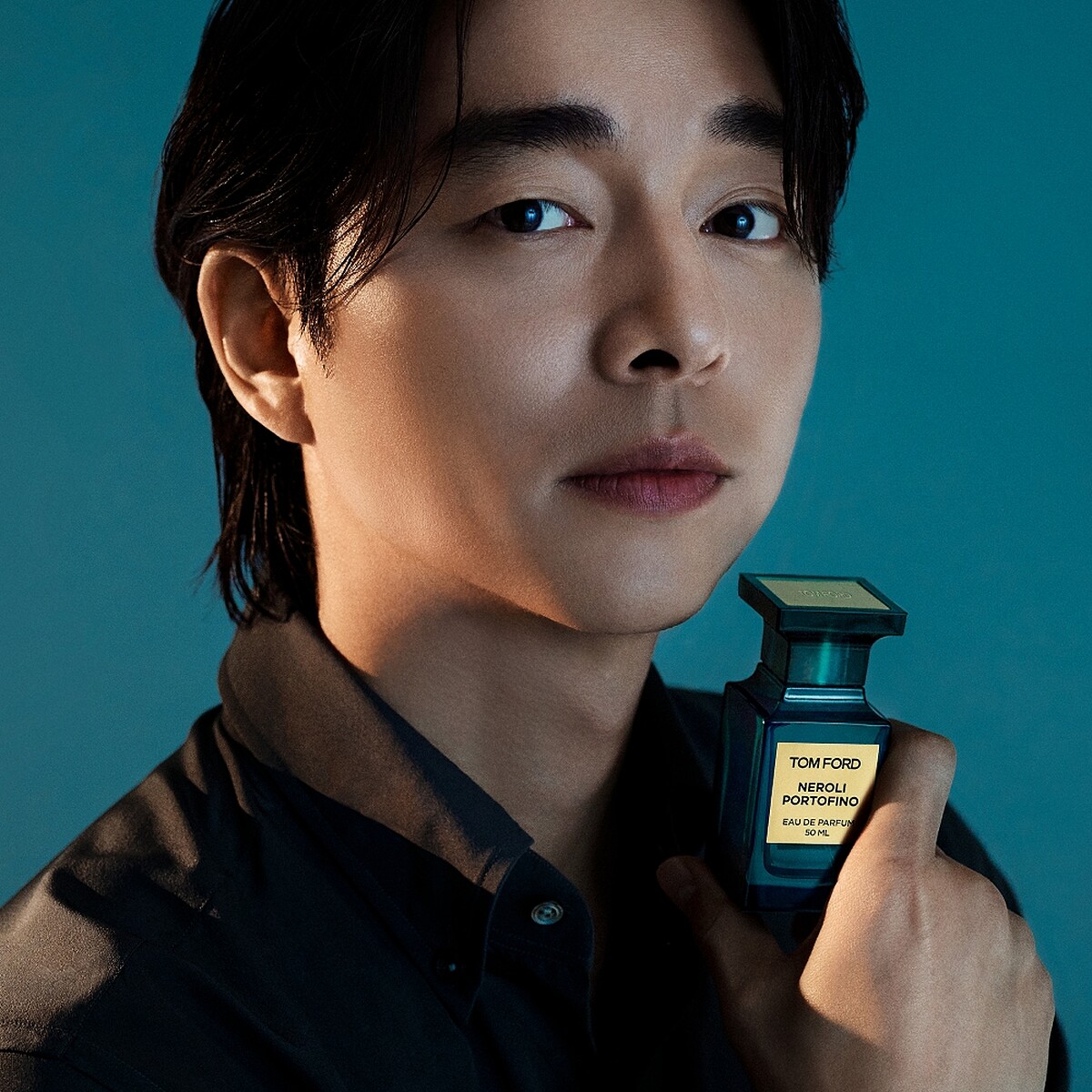 TOM FORD私人調香地中海系列孔劉形象圖。