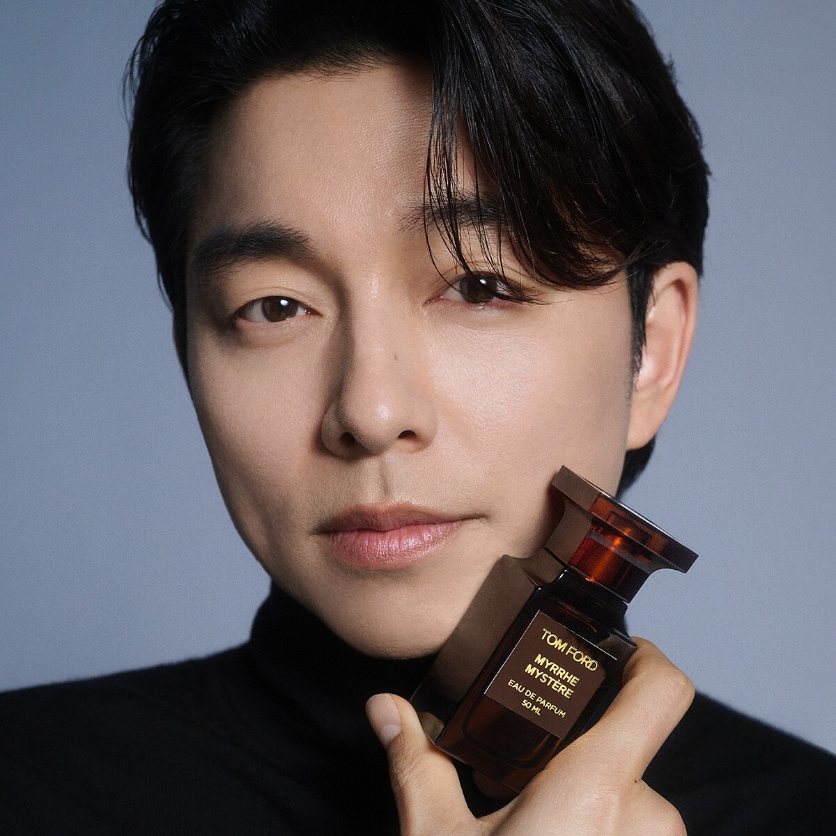 TOM FORD香氛與彩妝形象大使孔劉私人調香系列神秘曙光形象照。