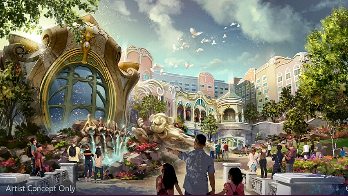 東京迪士尼海洋夢幻泉鄉大飯店豪華館大城堡