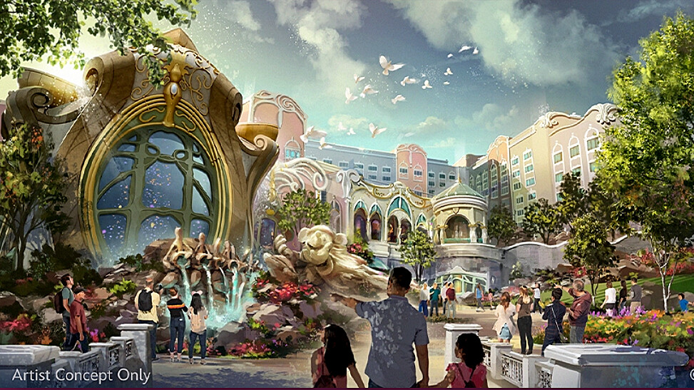 東京迪士尼海洋夢幻泉鄉大飯店豪華館大城堡