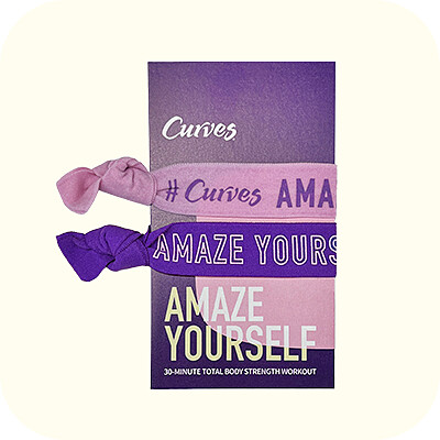 Curves提供早鳥禮 「讓自己驚豔」品牌髮圈為跑友集氣。