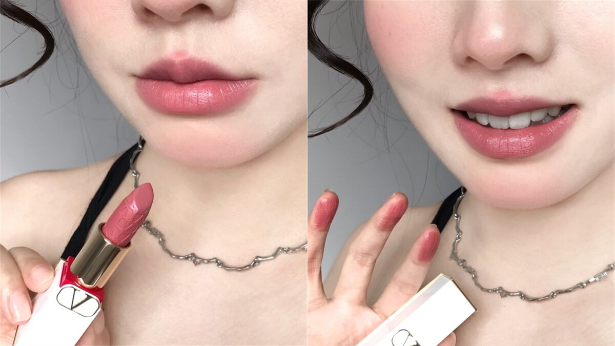 高訂白金聖誕系列 緞面唇膏 #100R / 建議售價$1,500 圖片取材至https://www.xiaohongshu.com/explore/652d0270000000002301af88