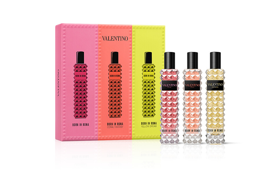 VALENTINO BEAUTY訂製羅馬迷你香水三入禮盒 15mlx3 / 建議售價$3,950