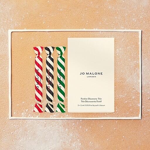 Jo Malone London 2023雙11活動期間於官網購買任一聖誕系列商品即贈聖誕糅香體驗組。