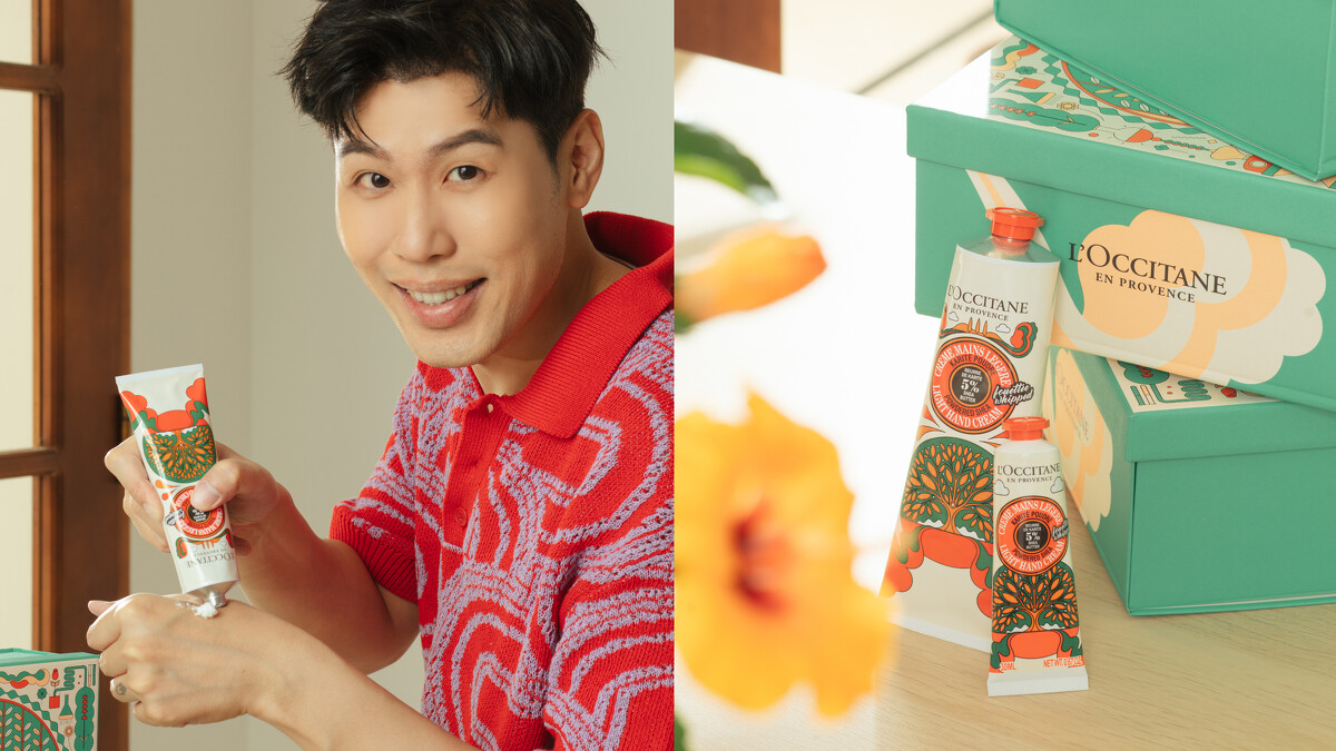 左 : 馬克手拿歡聚乳油木暖心舒芙護手霜150ml NT. 1,150 (限量) 右 : 歡聚乳油木暖心舒芙護手霜30ml NT. 400/ 150ml NT. 1,150 (限量)