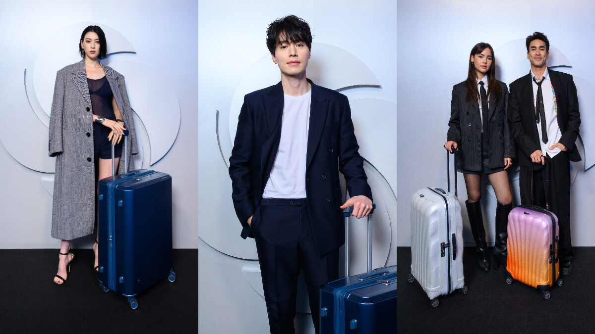 左起：三吉彩花、李棟旭、Yaya與Nadech