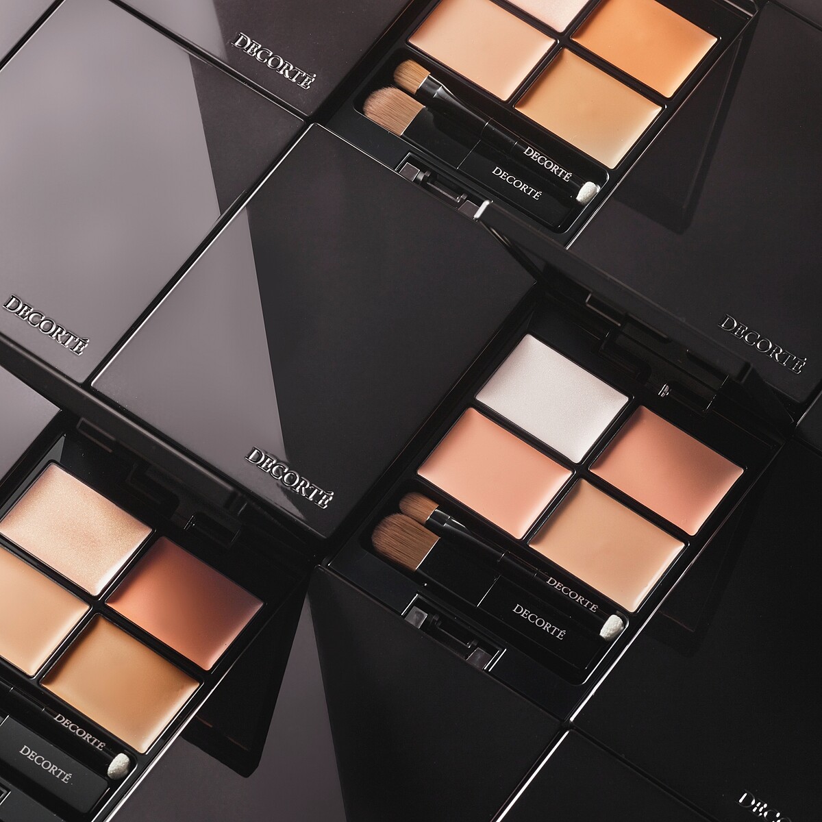 黛珂完美校色遮瑕盤情境圖。