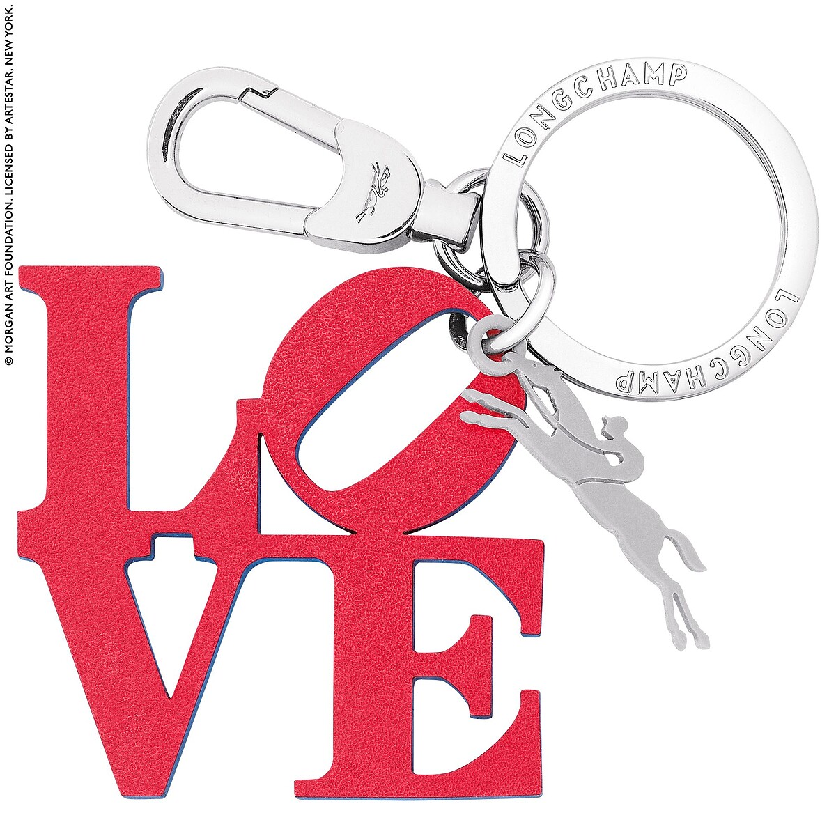 LONGCHAMP X ROBERT INDIANA 系列 鑰匙圈 NT.5,900