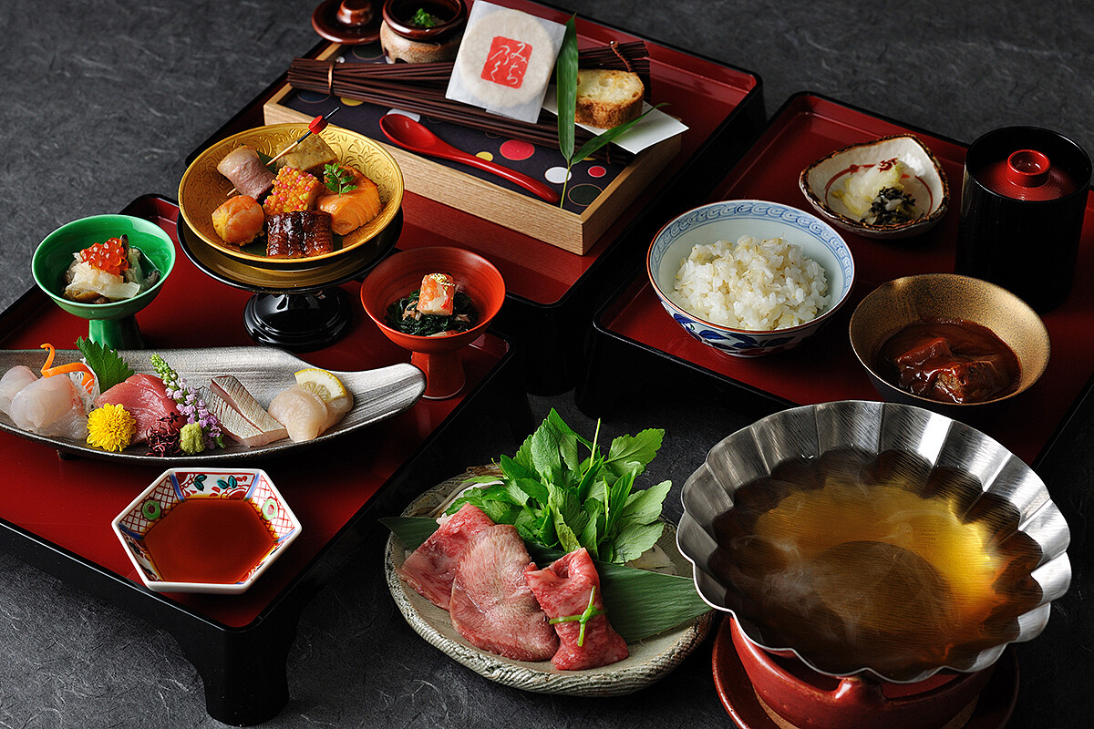 精彩必吃的會席料理。