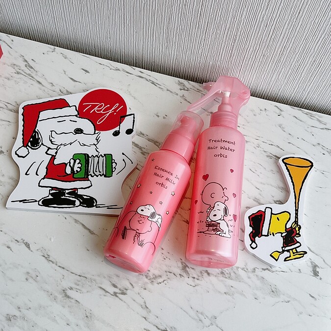 ORBIS瞬效護髮噴霧史努比限定版180ml，NT380