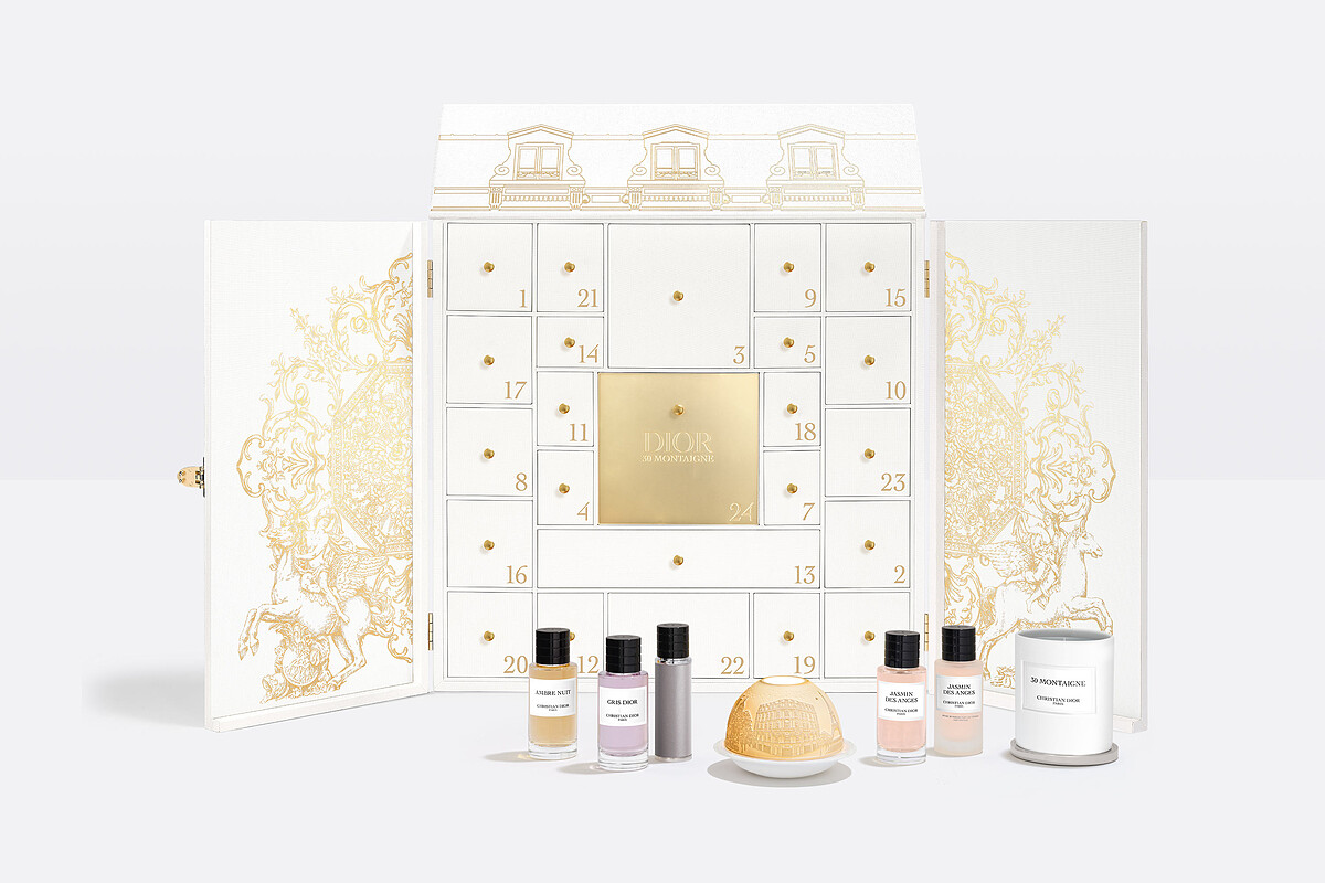 迪奧香氛世家系列-典藏聖誕倒數月曆，NT$120,000。