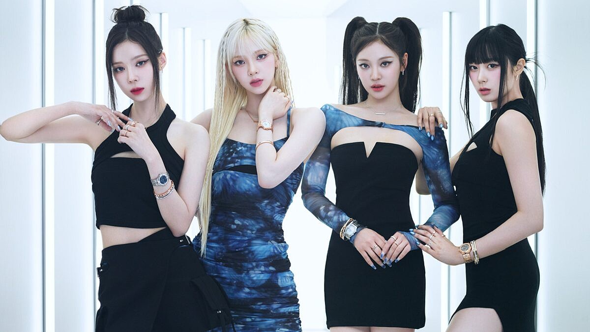 人氣KPOP女團aespa突破框架演繹現代珠寶美學，以蕭邦Ice Cube系列珠寶與Alpine Eagle系列腕錶，自由混搭多變的出色風尚態度！