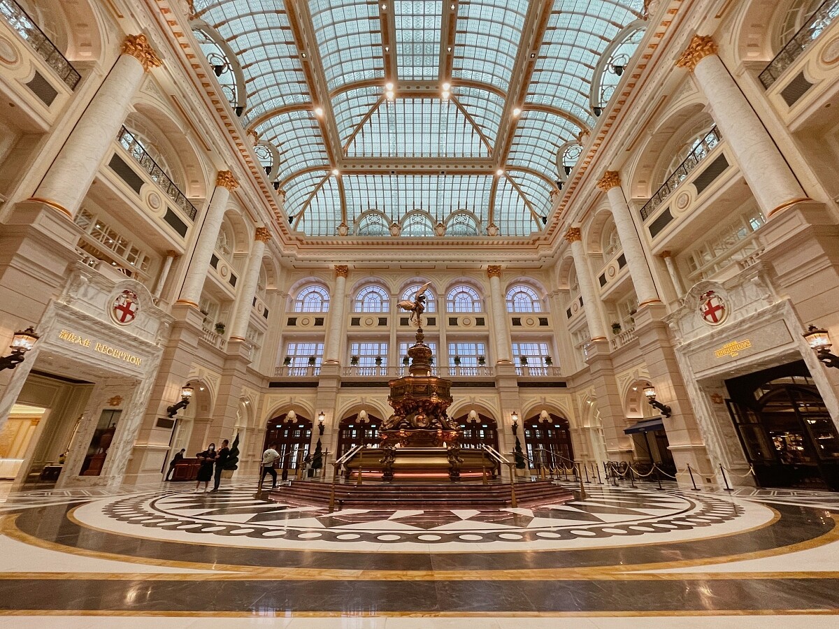 璀璨華麗的水晶金殿（Crystal Palace）。