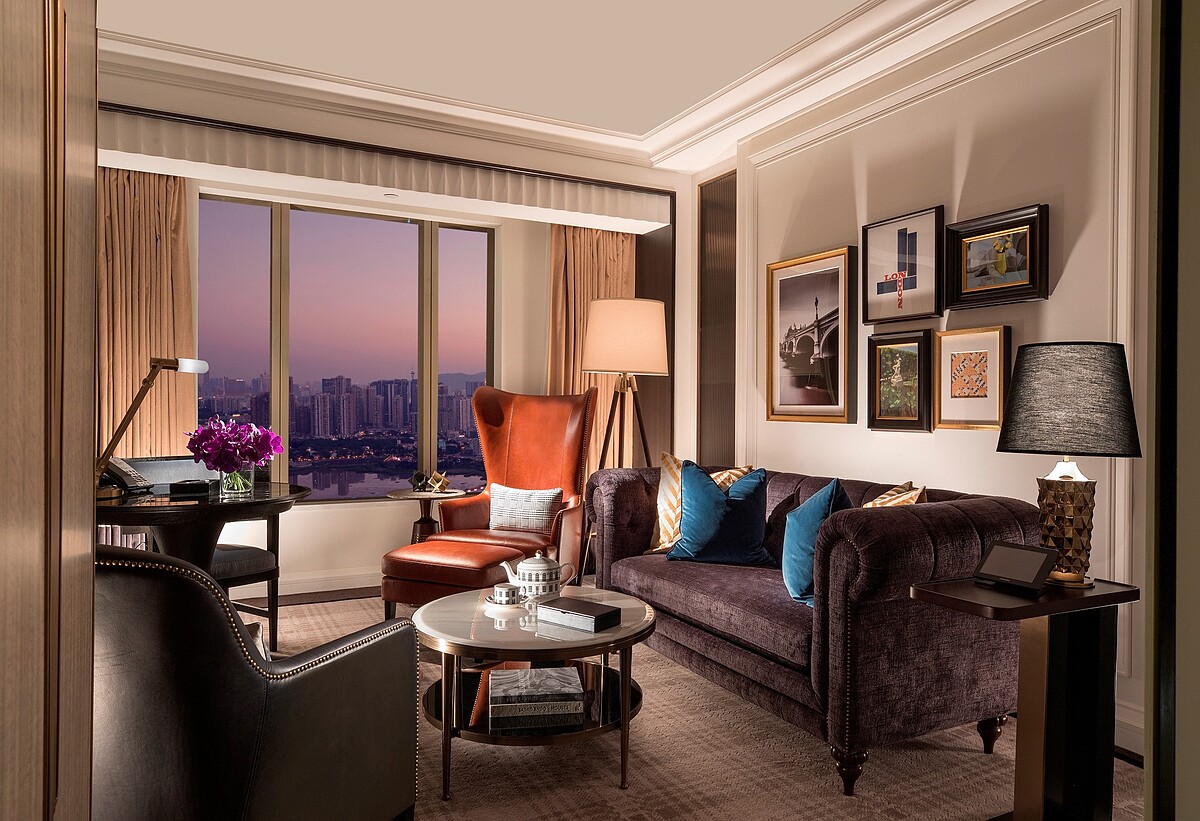 客房空間也以英式風格呈現。