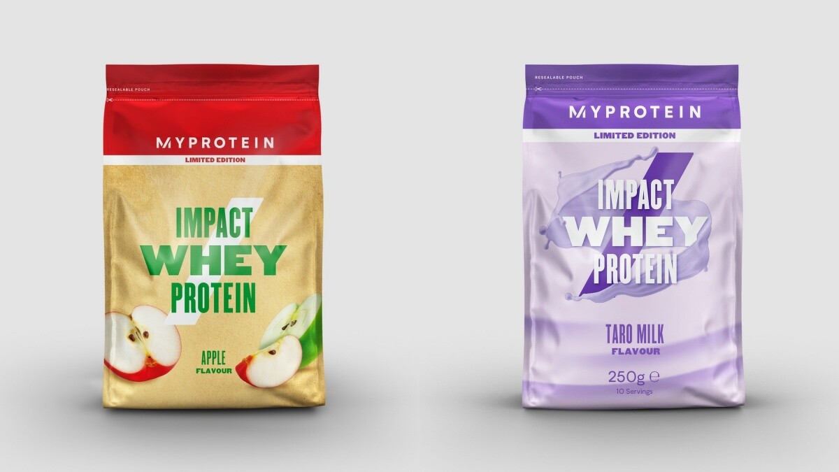 Myprotein新口味：蘋果牛奶、芋頭牛奶登場