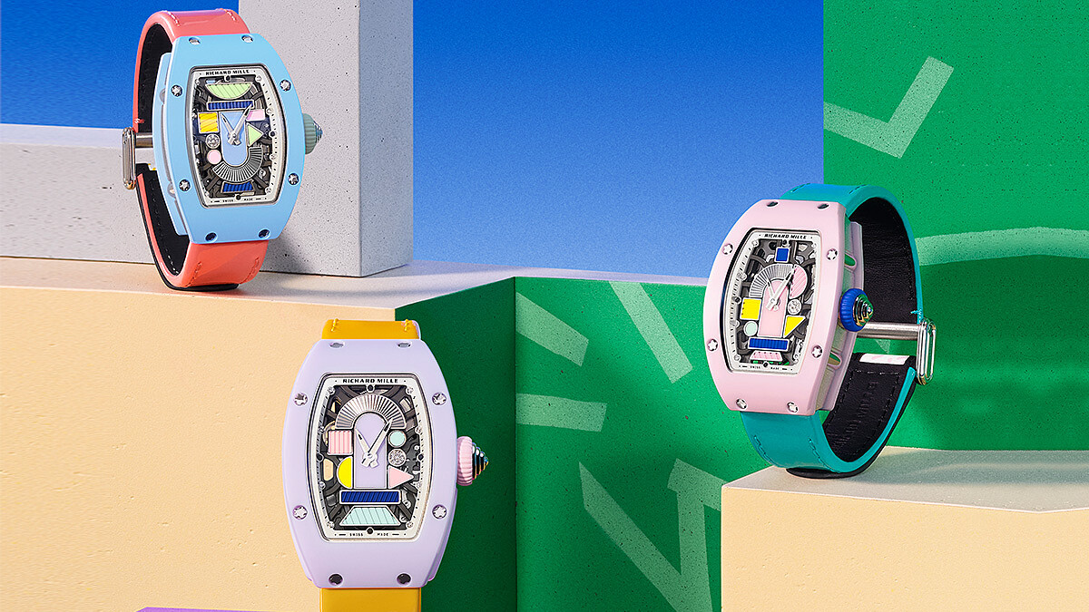 Colors of RICHARD MILLE揮灑繽紛色彩，盡顯卓越超凡魅力