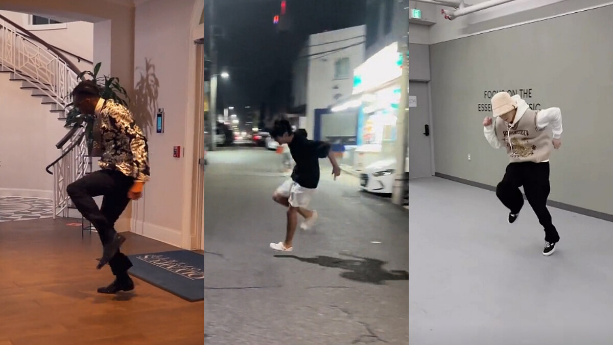 騰空腳步加上洗腦音樂,IG超夯滑步舞「SLICKBACK」到底從哪來、紅什麼