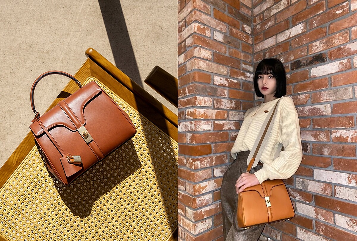 16小型牛皮革手袋,Celine By Hedi Slimane。