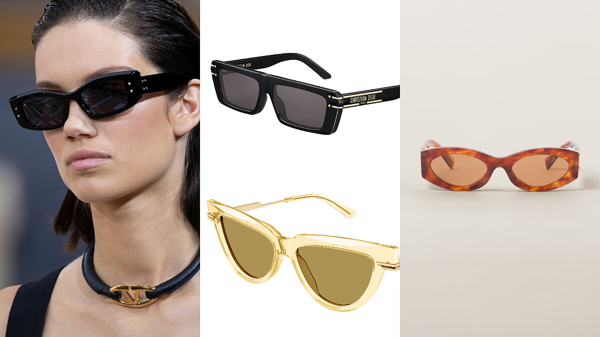 窄版墨鏡盤點，新年送禮、修飾臉型...打造冬日時髦風格