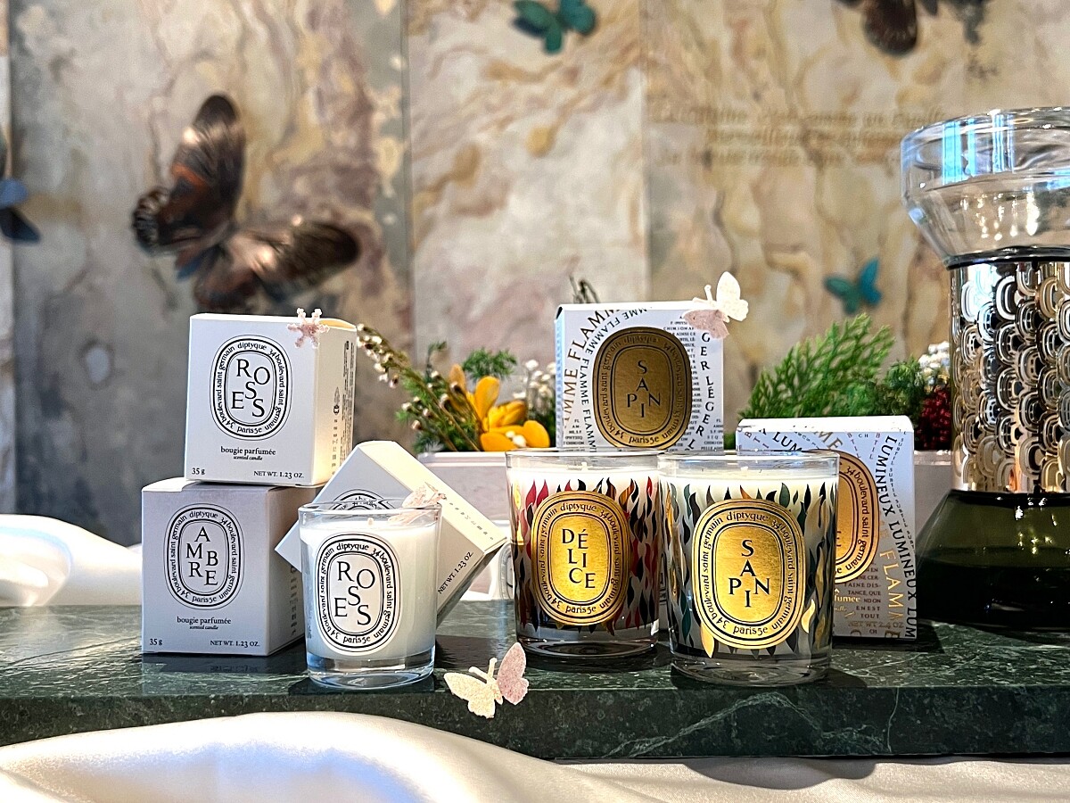 與頂級法國香氛品牌「Diptyque」合作限定餐會。