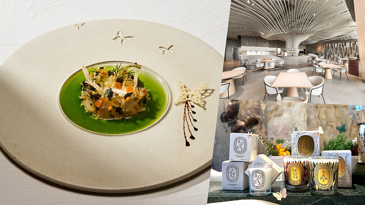 高雄法式餐廳 Papillon 雙跨界，攜手與「法朋」共創甜點、「Diptyque」推出聖誕限定套餐