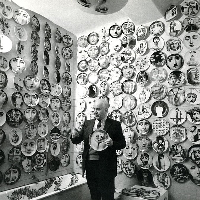 Piero Fornasetti（西元1913～1988年） 被全球譽為義大利最具影響力的藝術家。