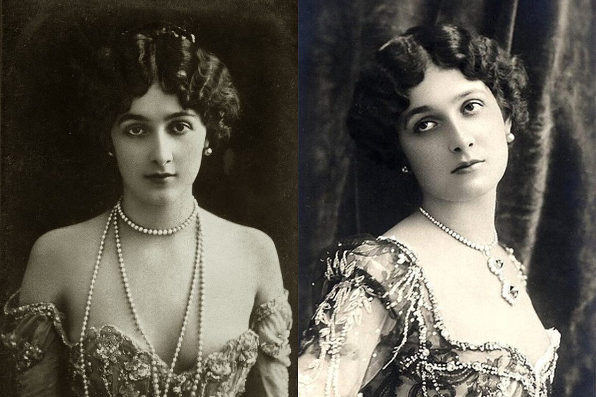 Lina Cavalieri（翻攝自維基百科）。19世紀知名的女高音聲樂家 Lina Cavalieri（1874-1944）。