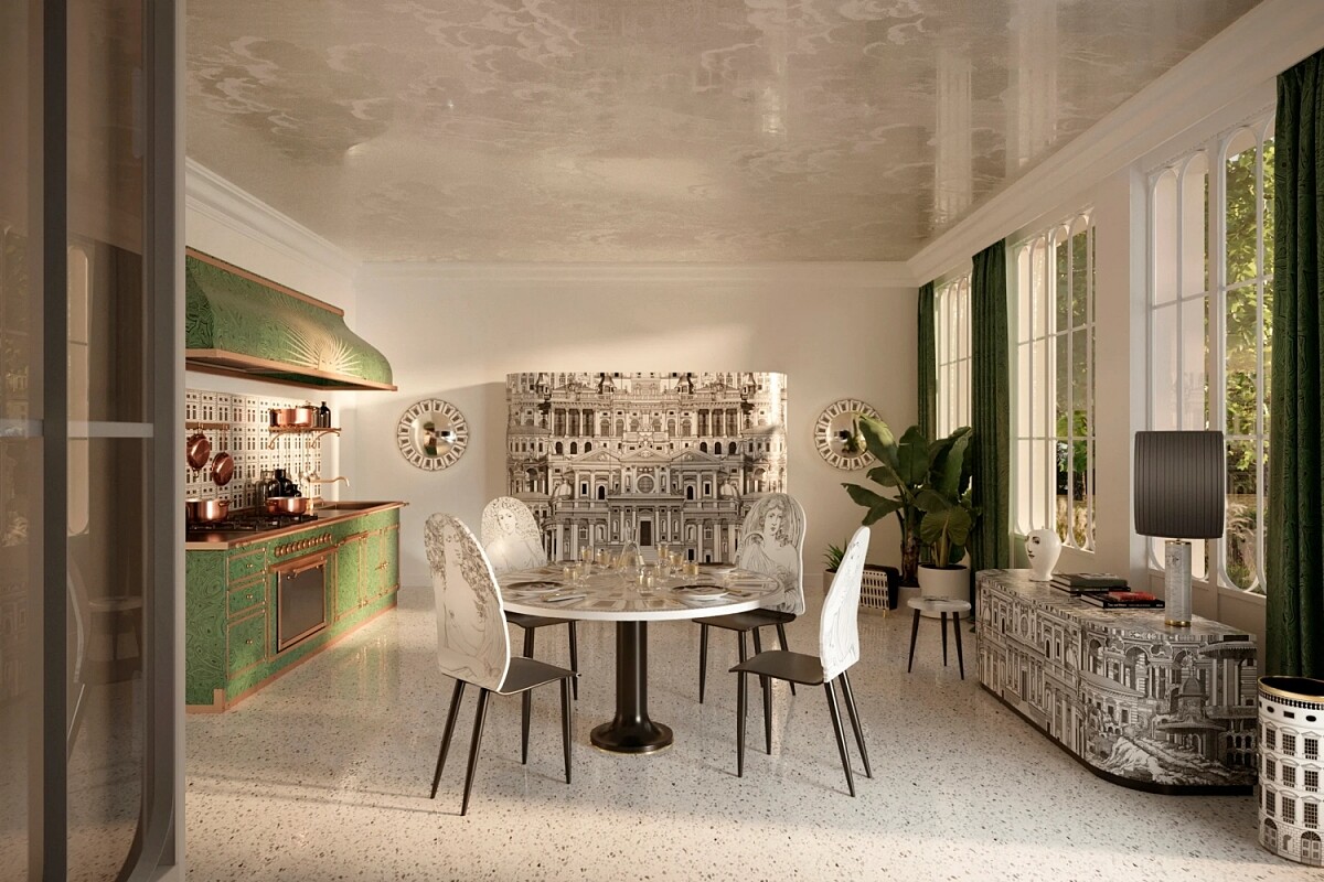 古典建築、自然界如蝴蝶、花卉、魚群、動物和太陽星系等元素都是創作靈感。