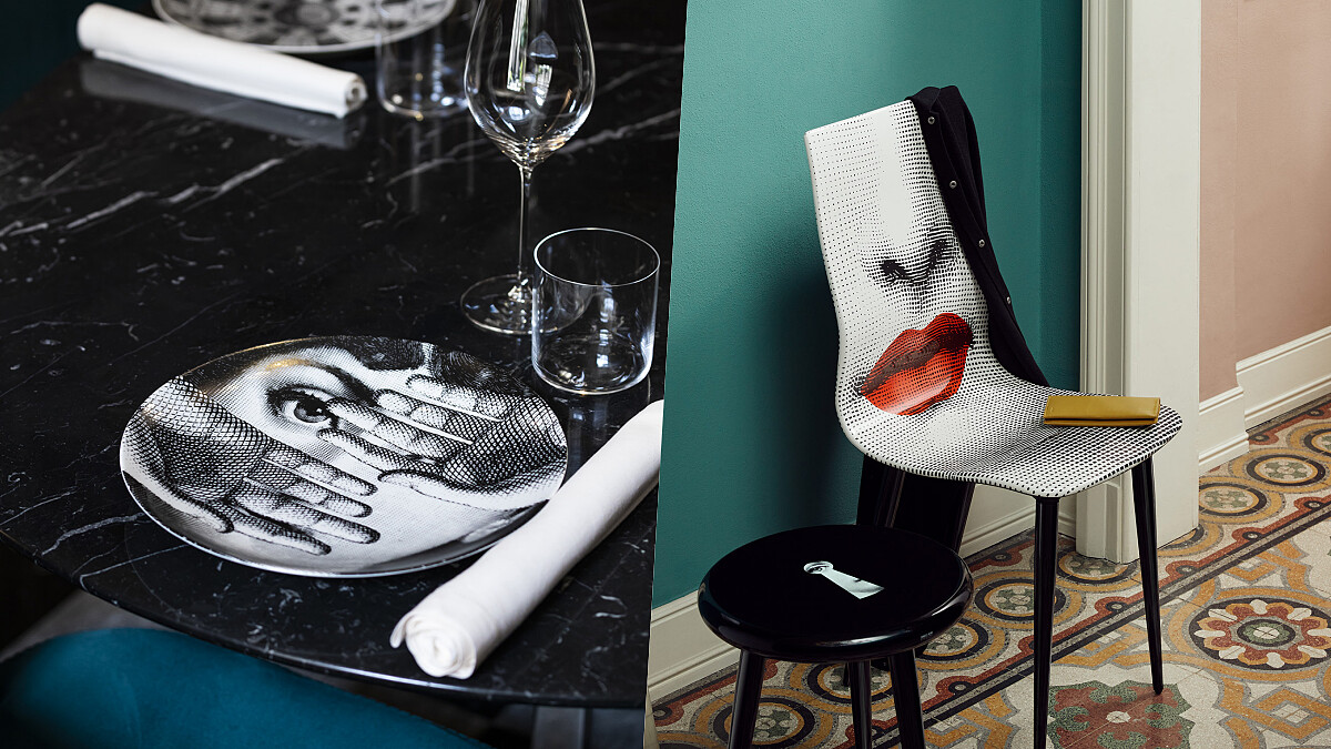 Club Designer 獨家代理義大利國寶級藝術家「Piero Fornasetti」家居系列，為空間增添神秘魔幻氣息