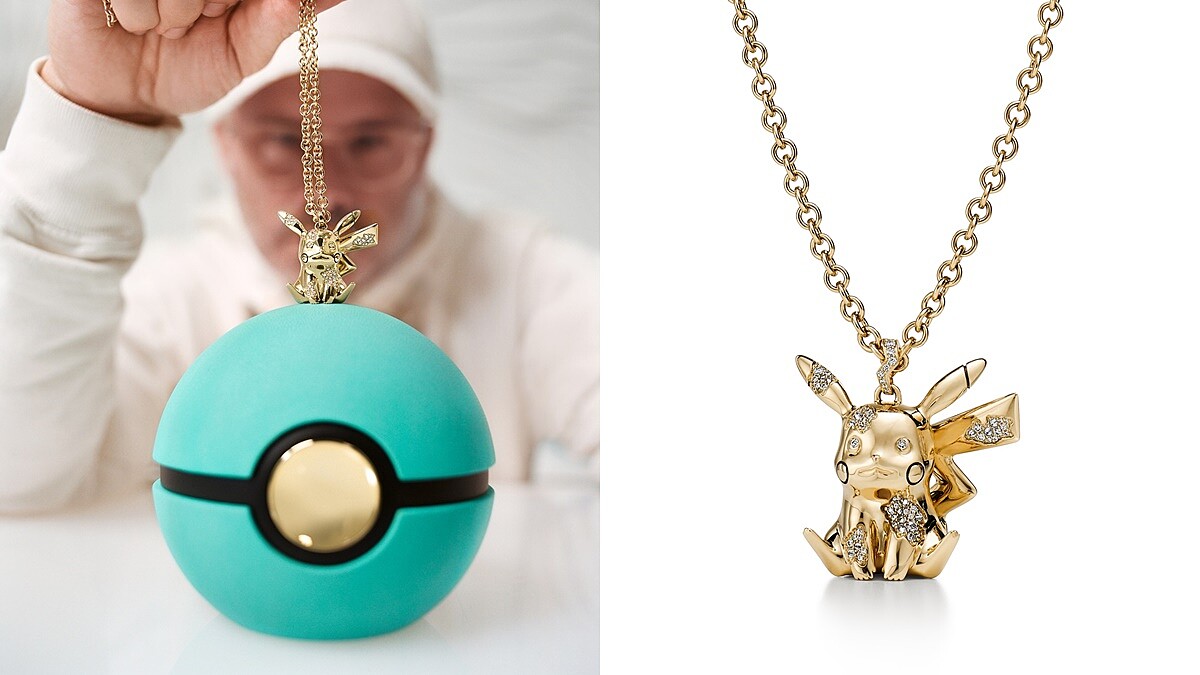 Tiffany &amp;amp; Co.聯乘寶可夢！皮卡丘項鍊、精靈球小藍盒...購買資訊一覽