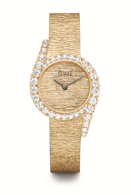 Limelight Gala系列18K玫瑰金宮廷飾雕刻飾紋鑽石珠寶腕錶，建議售價約NT$3,620,000