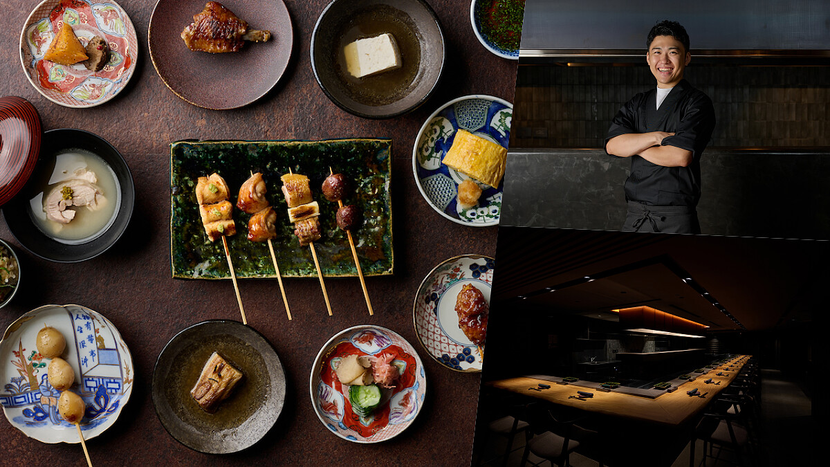 大阪米其林一星「燒鳥 市松」在台姊妹店「fumée」開幕！承襲本店割烹形式推出16道究極滋味