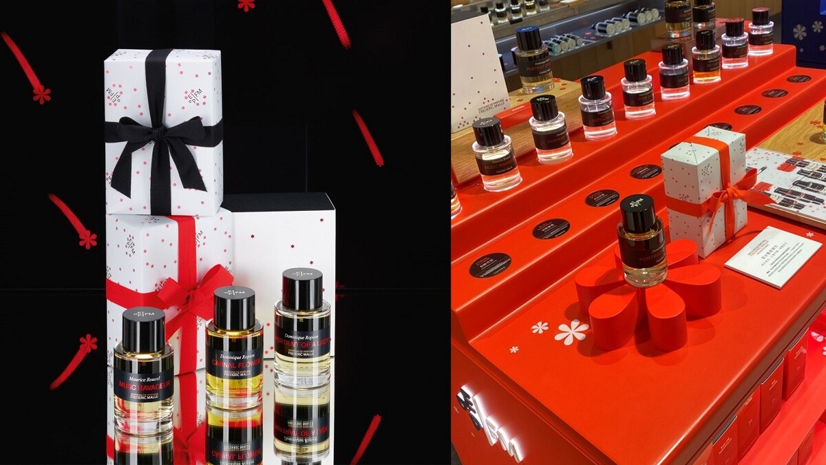 高階香氛迷最期待，紅色雪花降臨台北！「Frédéric Malle馥馬爾香氛出版社 燦燦花火聖誕系列」點亮2023交換禮物新標竿