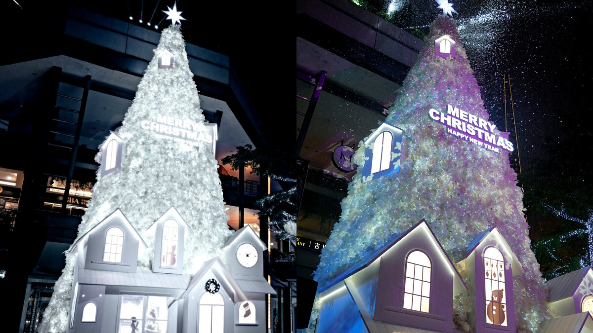 新光三越台北信義新天地大型聖誕樹