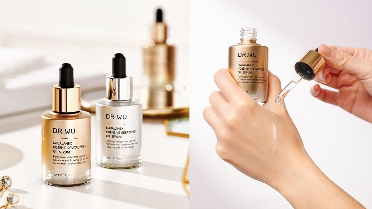 是時候說出真相了！一滴全臉亮起來，網友給讚的DR. WU角鯊玫瑰果賦活精華油根本居家常備品，M編每次都是買兩罐起跳，榮獲美妝百大賞抗老新星獎實至名歸！