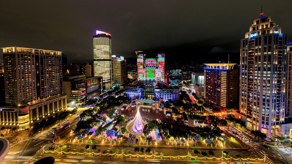 2023年新北耶誕城現場