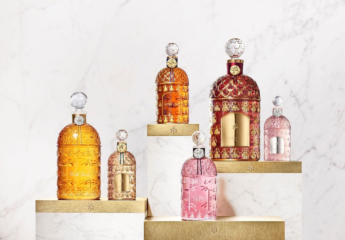 嬌蘭蜂印瓶Bee Bottle主視覺。