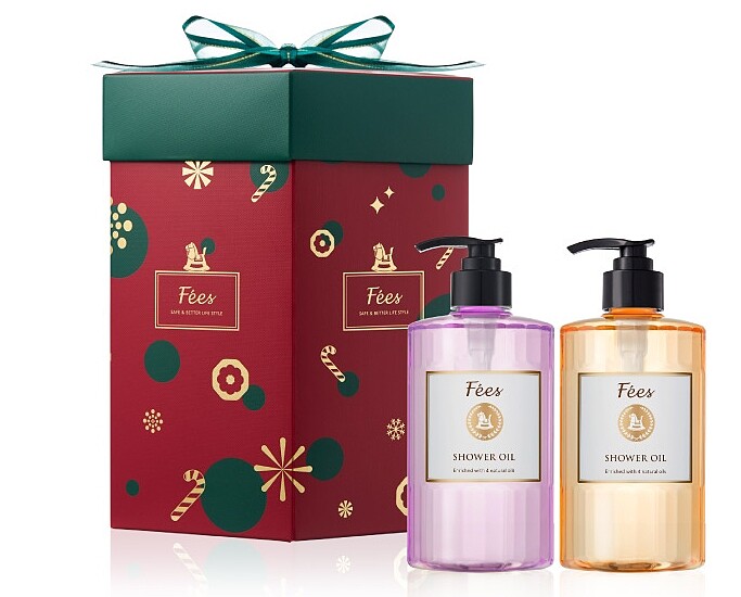 F&eacute;es Beaut&eacute;香氛沐浴油聖誕禮盒，NT1,920