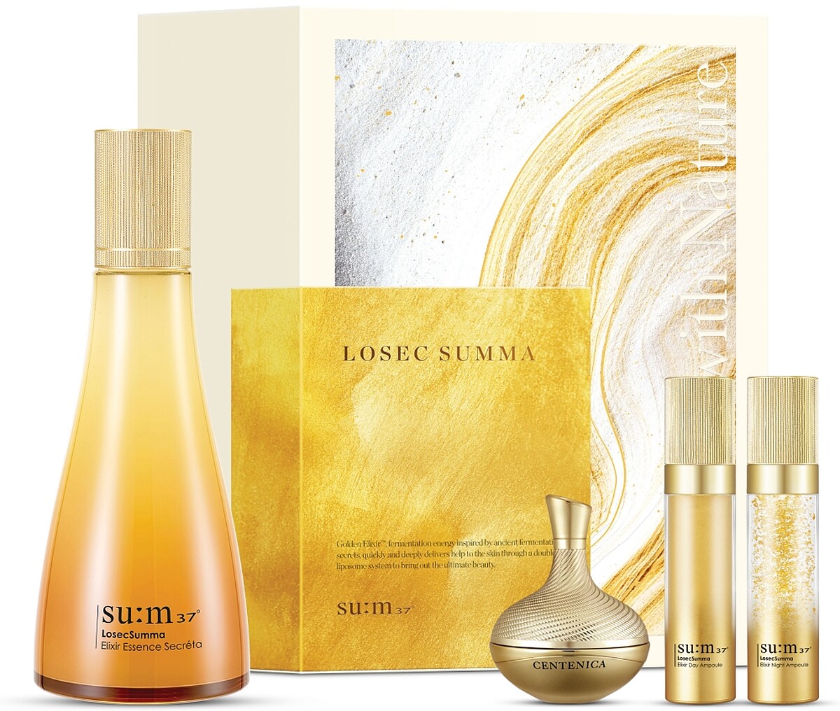 su:m37&deg;甦秘金萃極緻無痕系列璀璨禮盒，NT6,520