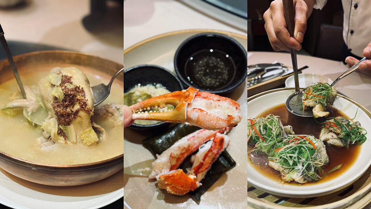 一晚只接待一組！全新私廚品牌「顧府‧私房料理」享有獨立包廂，紅燒獅子頭、清蒸松葉蟹必吃