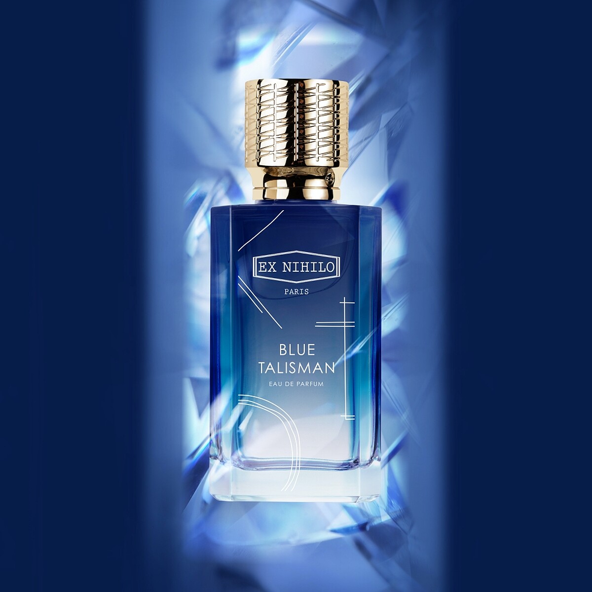 EX NIHILO湛藍之斐淡香精形象圖。