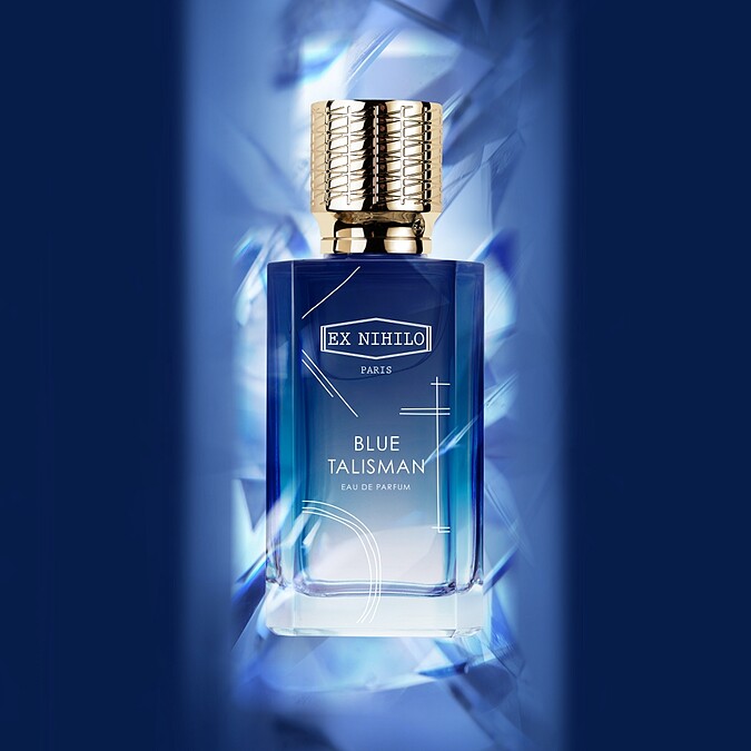 EX NIHILO湛藍之斐淡香精形象圖。