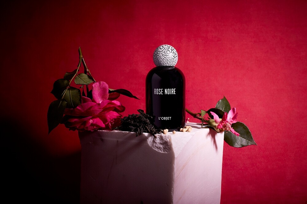 L&rsquo;OBJET Rose Noire茶韻玫瑰淡香精50ml，NT5,400、100ml，NT8,200