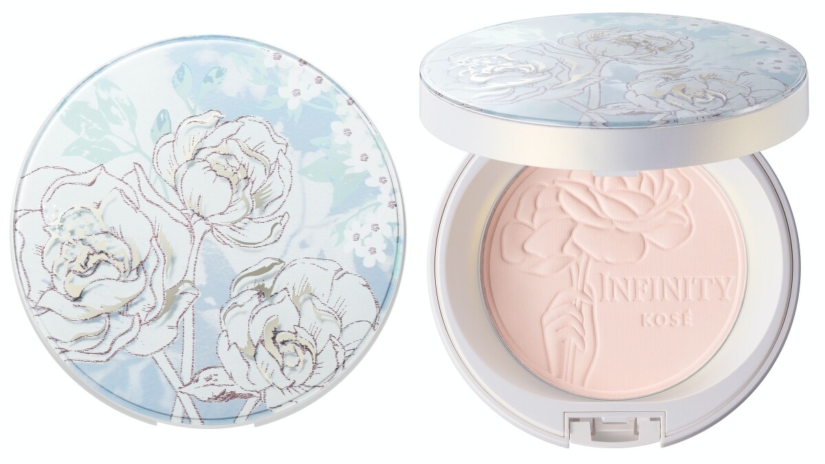 KOSE高絲INFINITY無限肌緻薔薇柔光美肌蜜粉SPF15/PA+ 9g，NT1,900