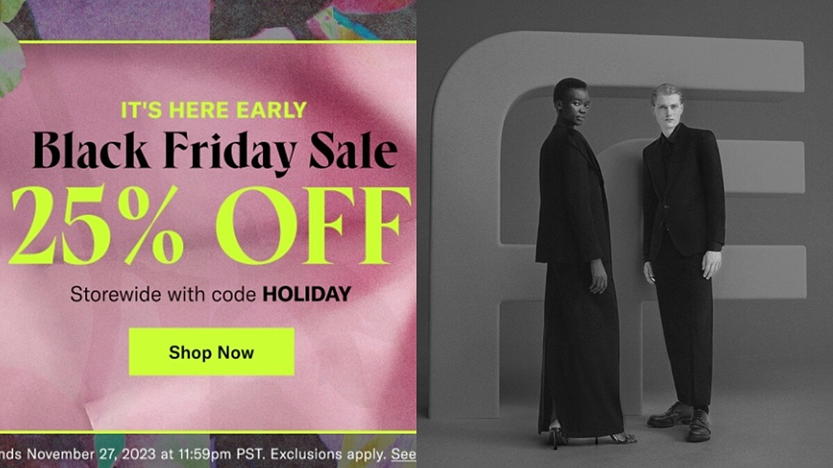 2023黑色星期五各大精品店商優惠、折扣碼、推薦商品懶人包