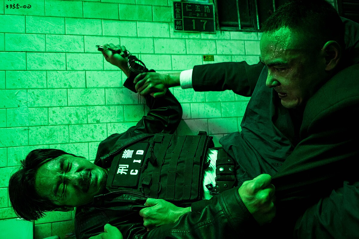 《周處除三害》阮經天(右)跟李李仁(左)從街頭打到巷尾